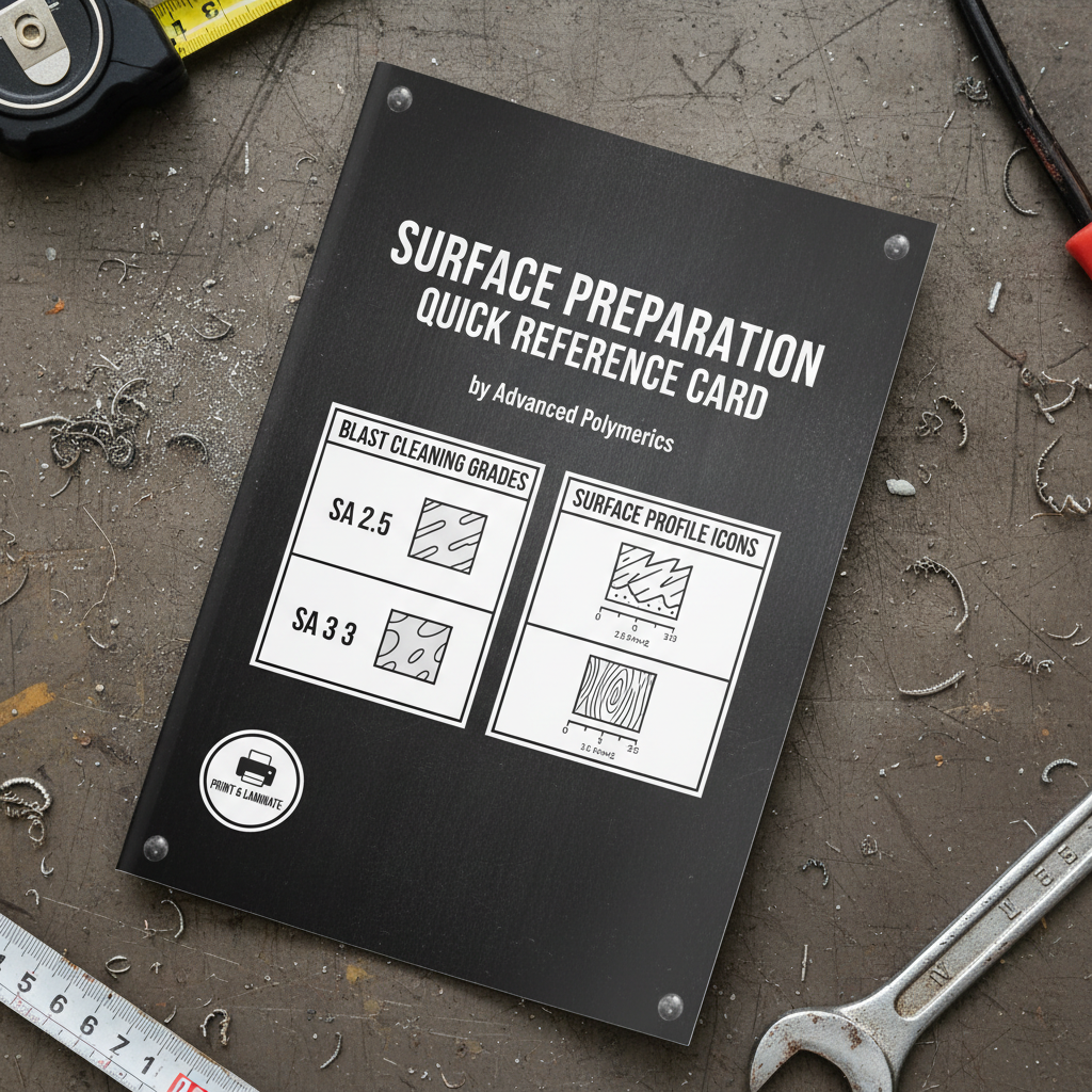 Surface Preparation Quick Reference Card – Advanced Polymerics