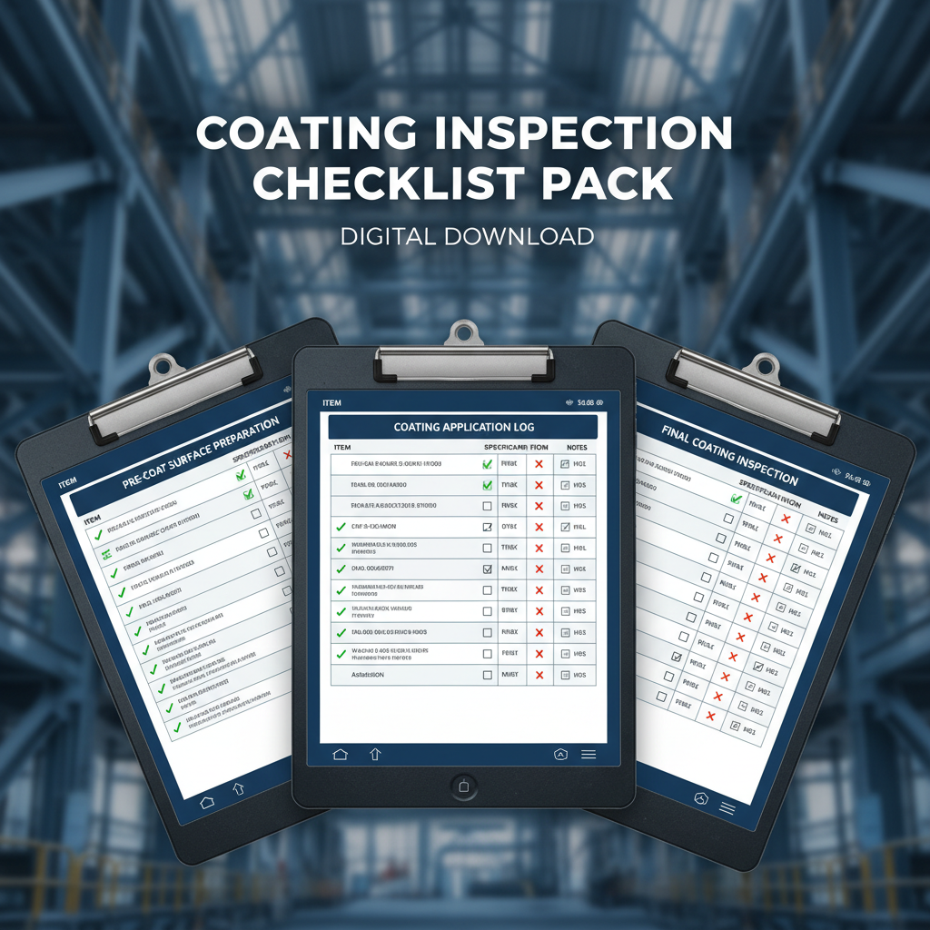 Coating Inspection Checklist Pack