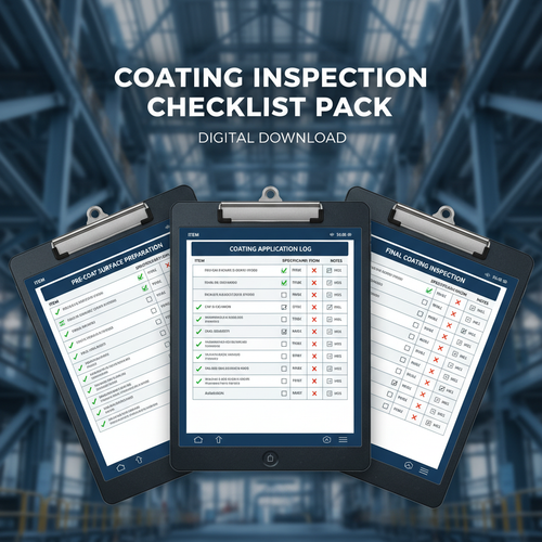 Coating Inspection Checklist Pack